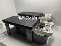 Giường Gội 2in1 Chậu Nhựa, Khung Thép Mạ : 703