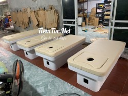 Giường Gội 2in1 Chậu Sứ Khung Inox : MSP 706