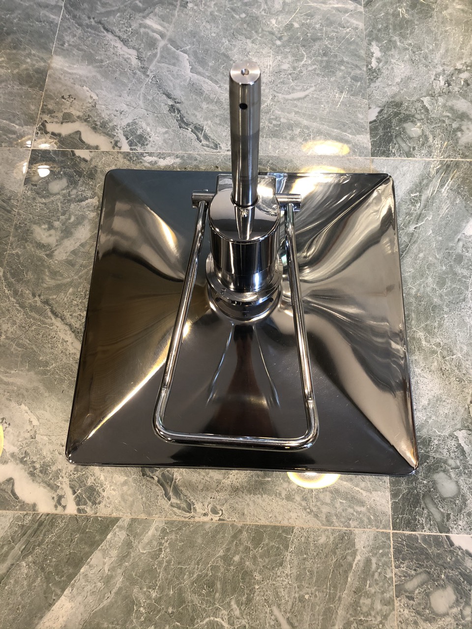 Mâm Và Bơm Vuông Mạ : 835