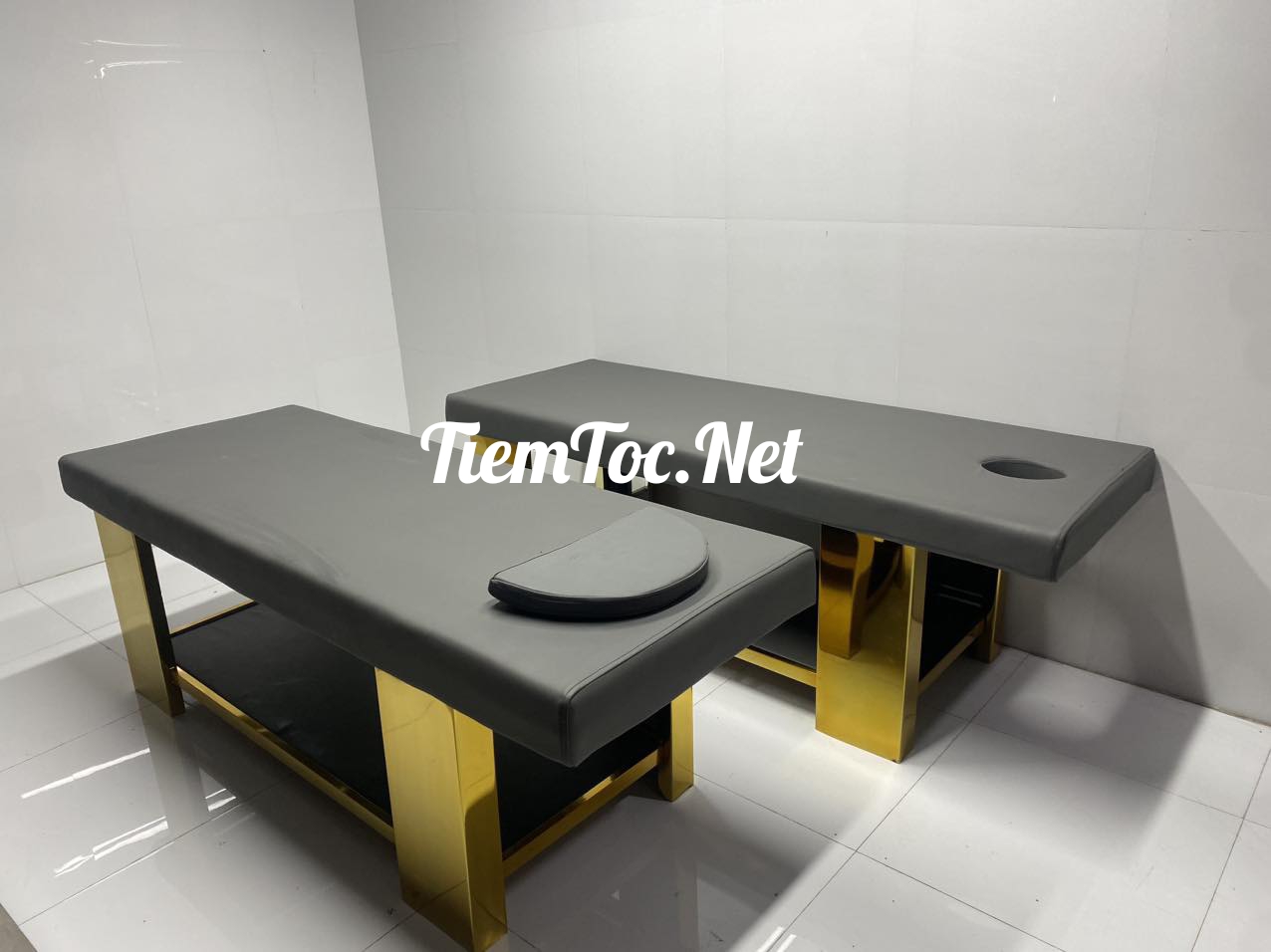 Giường Massage Khung Inox Gold: MSP 701