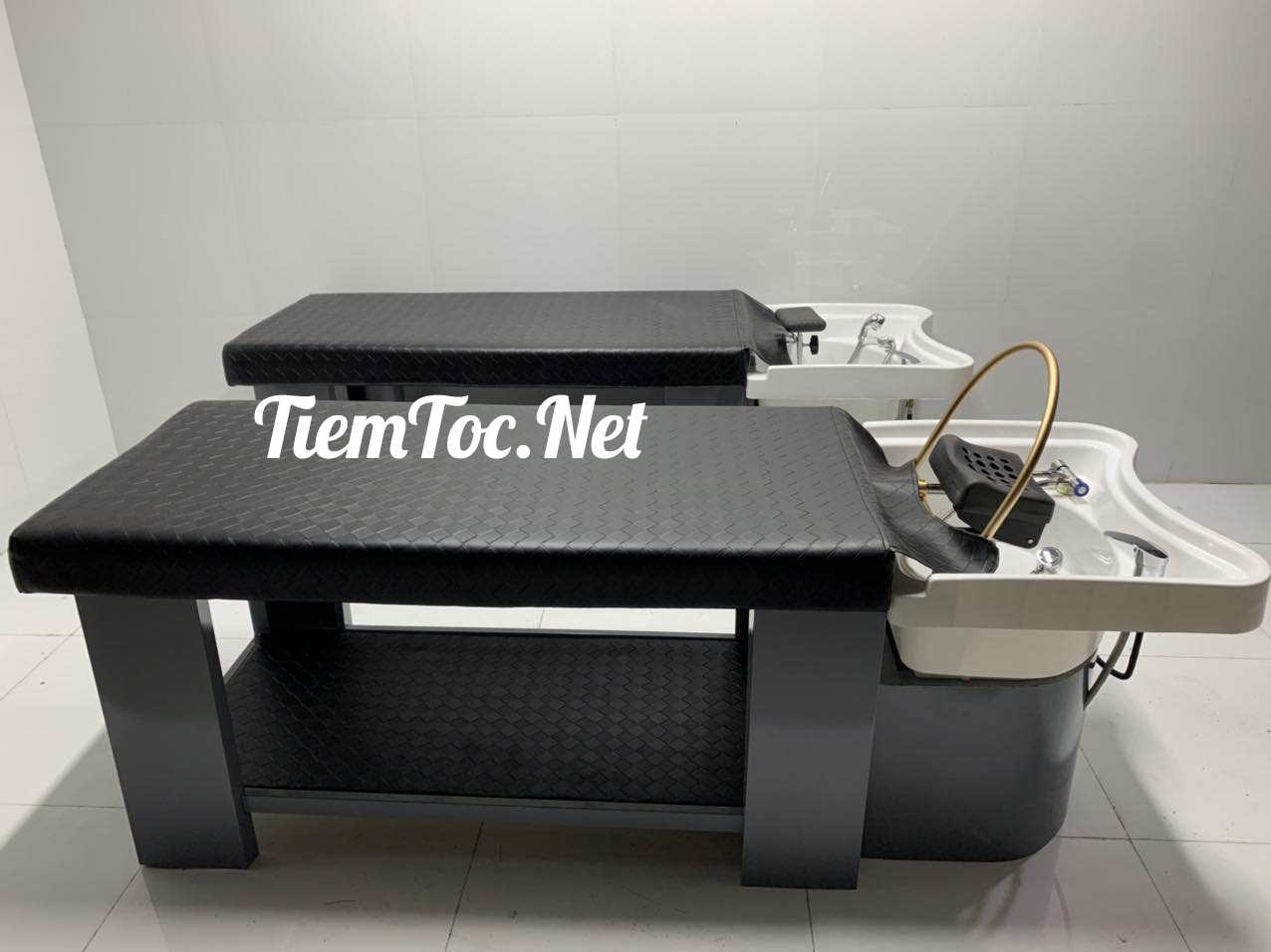 Giường Gội 2in1 Chậu Nhựa, Khung Thép Mạ : 703