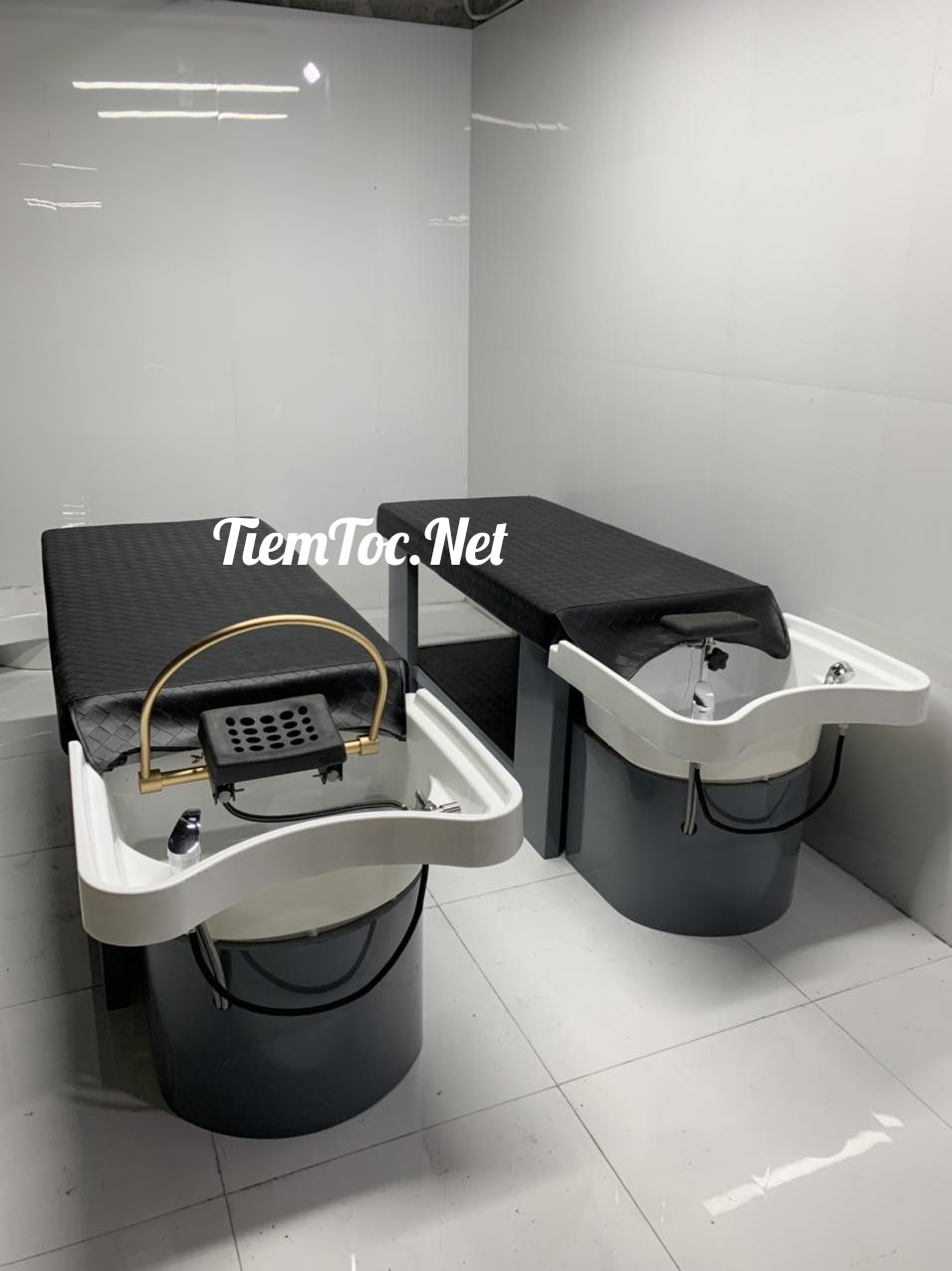 Giường Gội 2in1 Chậu Nhựa, Khung Thép Mạ : 703