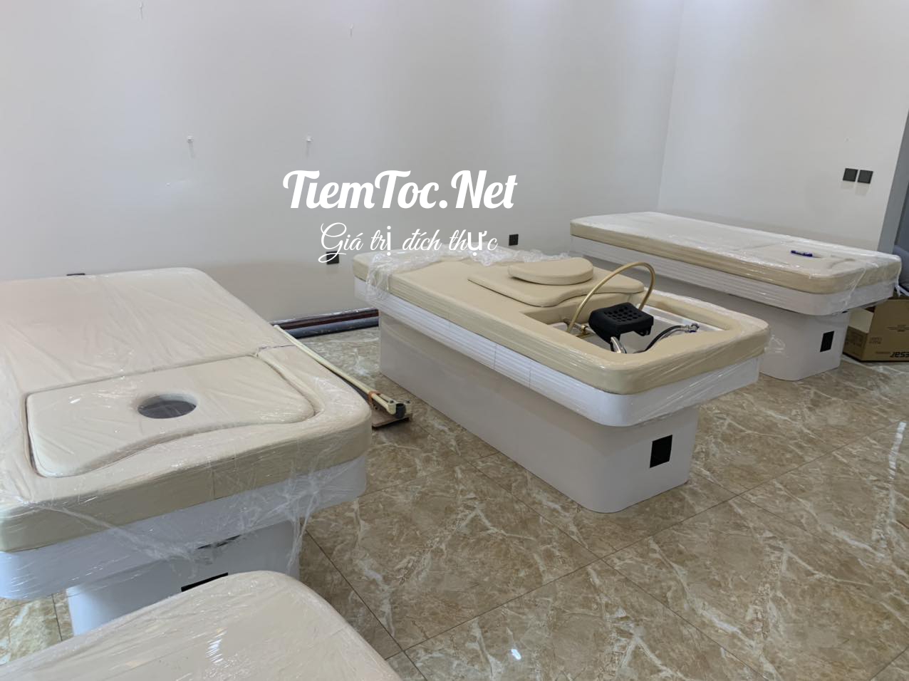 Giường Gội 2in1 Chậu Sứ Khung Inox : MSP 706